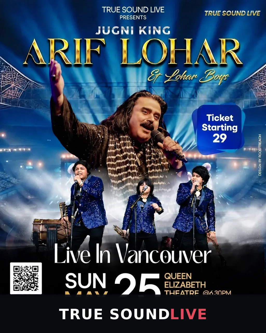 Arif Lohar and the Lohar Boys live event poster